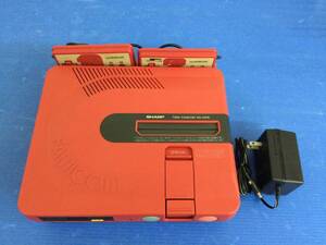 【#25】[ジャンク]シャープ　TWIN　FAMICOM　AN-500R（中古）