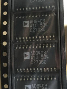 デジタルポテンショ　AD8403AR10　2ch　８bit　1個