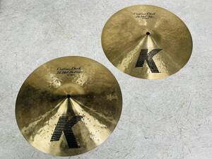 中古 Zildjian K Zildjian Custom Dark Hi-Hat 13” Pair (u81009)