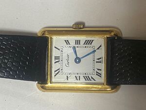 腕時計 Cartier カルティエ18k GOLD中古品ジャンク現状品