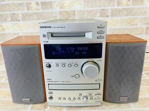 ジャンク品　ONKYO FR-155GX CD MD チューナーアンプ