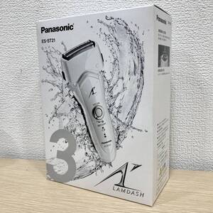 未使用 / Panasonic パナソニック ES-ST21-W ラムダッシュ 電動 シェーバー 3枚刃 髭剃り ホワイト