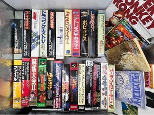 スーパーファミコン スーファミ SFC ゲームソフト まとめ 大量 セット ジャンク 動作未確認 箱入り　美品スーパーメトロイド　攻略本　レア