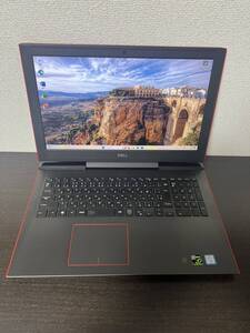 Dell Inspiron 7577: Core i7 7700HQ | RAM 8GB | SSD 128GB GB + HDD 1TB 15.6″ Inch FHD ゲーミング ノートパソコン