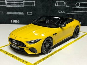 iScale 1/18 Mercedes Benz SL63 AMG (R232) 4MATIC 2022 SUN YELLOW　メルセデス　ベンツ