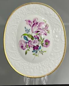 Meissen マイセン /※ 1級品 上級装飾 陶板 フラワーブーケ