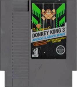 海外限定版 海外版 ファミコン ドンキーコング3 Donkey Kong 3 NES