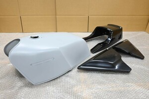 K-268 新品 Z1000MK2 Z750FX-1 塗装ベース 外装セット タンク 左右サイドカバー テールカウル ドレミ