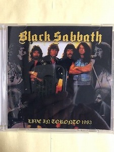 BLACK SABBATH CD TORONTO 1983 1枚組　同梱可能