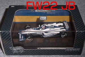 マテル 1/43 ウイリアムズ BMW FW22 バトン 2000 WILLIAMS