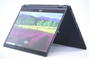 【1円～】LTE対応！バッテリー良好！薄型軽量 2-in-1 コンバーチブル！LIFEBOOK U939X/A i5-8365U メモリ8G SSD256G 13.3FHDタッチ Win10