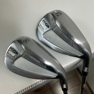 ウェッジ2本セットPRGR 0 WEDGE 52°/8° 56°/10° MODUS3 TOUR120 Sフレックス プロギア ウェッジ モーダス120 番2074