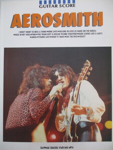 ギタースコア　エアロスミス　全13曲　AEROSMITH 　1999年　シンコー・ミュージック