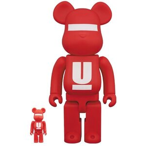 2019【未開封】BE@RBRICK × UNDERCOVER LOGO 100% & 400% 2体セット