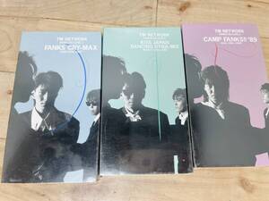 未開封新品(VHS) TMネットワーク LIVE 3本まとめ FANKS the LIVE 1 1987 FANKS the LIVE 2 1988 FANKS the LIVE 3 1989 小室哲哉