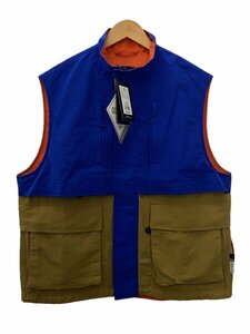 DAIWA PIER39◆TECH LOGGER MOUNTAIN VEST/ナイロンベスト/S/ナイロン/BLU/BJ-50023