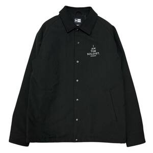 TAKAHIRO MIYASHITA the Soloist タカヒロミヤシタザソロイスト　x NEWERA Wool Coach Jacket ブラック サイズ:L