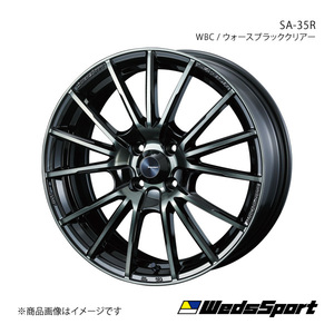 WedsSport/SA-35R ランサーエボリューション10 CZ4A アルミホイール1本【18×9.5J 5-114.3 INSET38 WBC】0073630