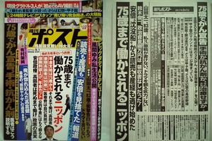 70961　平成29年9/1日号 週刊ポスト No.2441 風間ゆみ・中川愛海・謎の異邦人ジヨン・有村架純・ビッグダディＡＶデビュー・・・