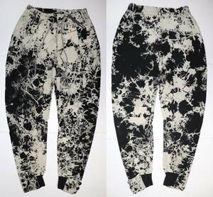 定価33000 新品 本物 KMRii Tie Dye Jodhpurs Pants リネン パンツ 2102-PT03B M/2 ケムリ 6240