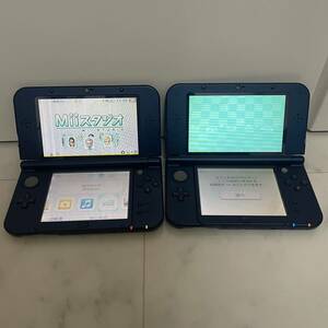 ゲームまとめ売り　New 3DS LL 2台まとめ　ジャンク　new 3ds ll new3dsll メタリックブルー