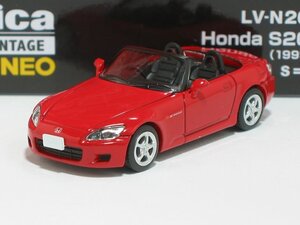 ホンダS2000（赤）99年式 LV-N269c【トミーテック社1/64ミニカー】【トミカの時】