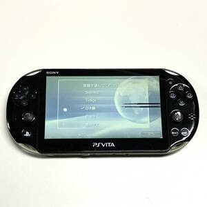 【中古/ジャンク】SONY PlayStation Vita Wi-Fiモデル カーキ/ブラック PCH-2000ZA16