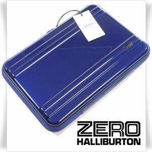 新品1円～★ZERO HALLIBURTON ゼロハリバートン 13インチ用 モバイルPCケース タブレット ポリカーボネート ブルー 鏡面タイプ ◆3490◆