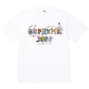 Supreme Varsity Tee white XXL サイズ シュプリーム Tシャツ 24SS SUMMER Tee バーシティ 白 White TEE ホワイト