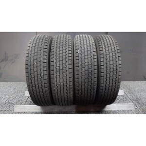 ブリヂストン W300 145/80R12 80/78N LT 4本SET◆2019年製8分山スタッドレス◆中古 特筆すべき損傷はなし◆白石区手渡し可◆小型トラック等