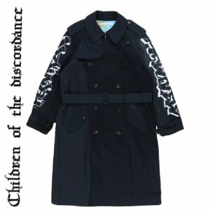 【新品】★ Children of the discordance ／ チルドレンオブザディスコーダンス★ トレンチコート 2/M ビンテージ エルメス風 リメイク