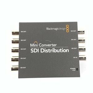 Blackmagic design ブラックマジックデザイン SDI Distribution ミニコンバーター [信号出力確認済]●簡易検査品【TB】