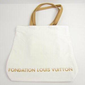 未使用 LOUIS VUITTON ルイ・ヴィトン FONDTION フォンダシオン ルイ・ヴィトン トートバッグ ▼SB4842