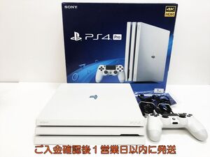 【1円】PS4Pro 本体 セット 1TB ホワイト SONY PlayStation4 CUH-7200B 初期化/動作確認済 プレステ4 FW12.00 M02-021yk/G4