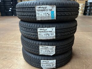 本州送料無料 2021年製 新品 サマータイヤ ヨコハマ ブルーアース AE01 155/80R13 79S 4本SET F4406