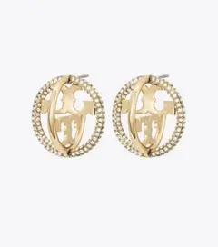 正規品トリーバーチMiller Pave Multi hoop earrings