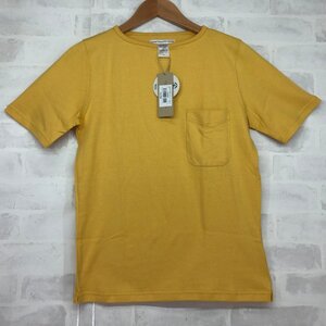 Tieasy authentic classic ティージーオーセンティッククラシック タグ付き 日本製 コットン 半袖 Tシャツ SIZE:1 イエロー LH632023072101