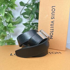 1円 LOUIS VUITTON ルイヴィトン M9674 ダミエアンフィニ サンチュールボストン ベルト 正規品