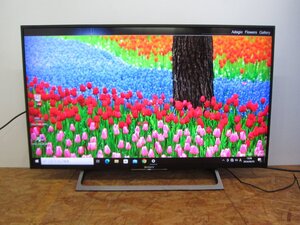 ◎SONY BRAVIA KJ-43X8000E 地上・BS・110度CS 4K対応液晶テレビ 有線・無線LAN Android YouTube対応 外付けHDD録画 2017年製◎255