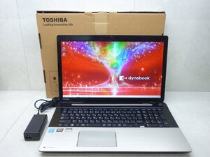 ☆1円☆第4世代☆東芝 dynabook AZ87/TG☆Core i7 2.60GHz/16GB/1TB/高解像度/1920×1080/BD/無線/Bluetooth/カメラ/Office/Win10/難有り☆