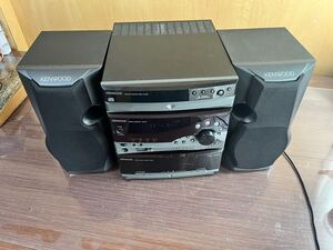  KENWOOD RXD-G3 COMPACT DISC STEREO SYSTEM 通電確認済み　リモコン付き