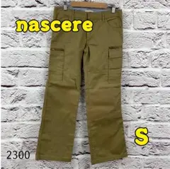 ☆8353P☆ nascere カーゴパンツ ベージュ