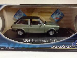 希少 Ford Fiesta 初代 フォード フィエスタ MK.1 フェスタ 1978年式~ 1/43 ソリド ミニカー 新品同様品 送料￥350