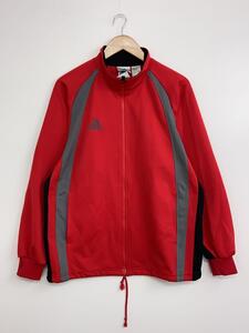 adidas◆90s/万国旗タグ/日本製/ジャージ/M/ポリエステル/レッド