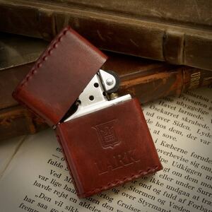 【 特別出品 】1円スタート 新品未使用 2018年 LARK Vintage Leather Zippo ラーク ヴィンテージ レザージッポー 限定品 本革製