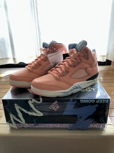 Nike Air Jordan 5 Retro SP × DJ Khaled Crimson Bliss ナイキ エア ジョーダン 5 レトロ × DJキャレド クリムゾン ブリス US8.5 26.5cm