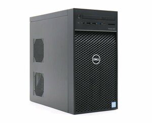 DELL Precision Tower 3630 Xeon E-2124 3.3GHz 32GB 256GB(新品NVMe SSD)+1TB(HDD) P620 DVD-ROM Windows10 Pro for Workstations 小難