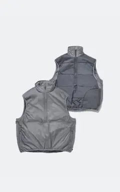 TECH REVERSIBLE PULLOVER PUFF VEST 2023