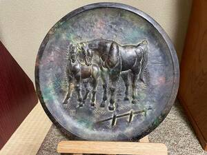 鋳物製　馬皿