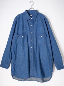 Chimala/チマラ 2023SS journal standard luxe別注for luxe DENIM WESTERN SHIRTデニムウエスタンシャツ [LSHA74707]